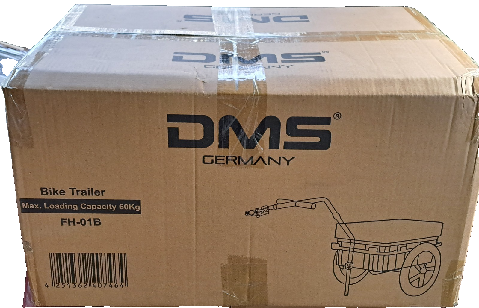 DMS Bike Trailer FH-01B, Lastenanhänger, Fahrradanhänger