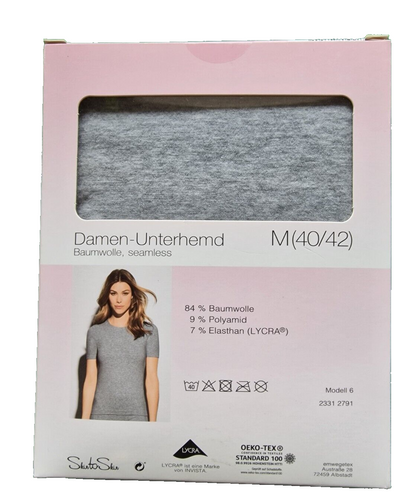 Skin to Skin, Damen-Unterhemd, M (40/42) Baumwolle