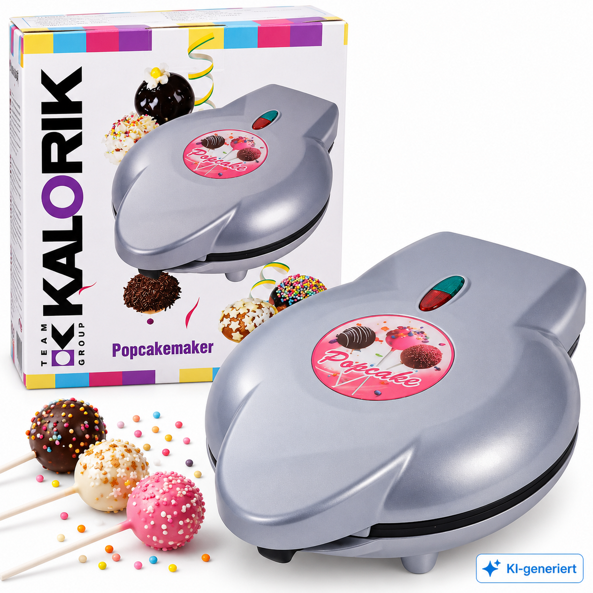 Kalorik TKG POP 1002 Popcakemaker Cake Pop Maker 640W Backgerät D10