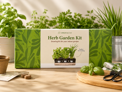 Viridescent Herb Garden Kit Kräutergarten Anzuchtset Kräuter Set Indoor B6