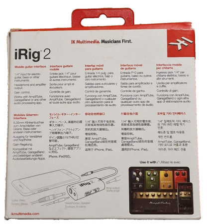 IK Multimedia P953 iRig 2 Gitarren-Schnittstellenadapter