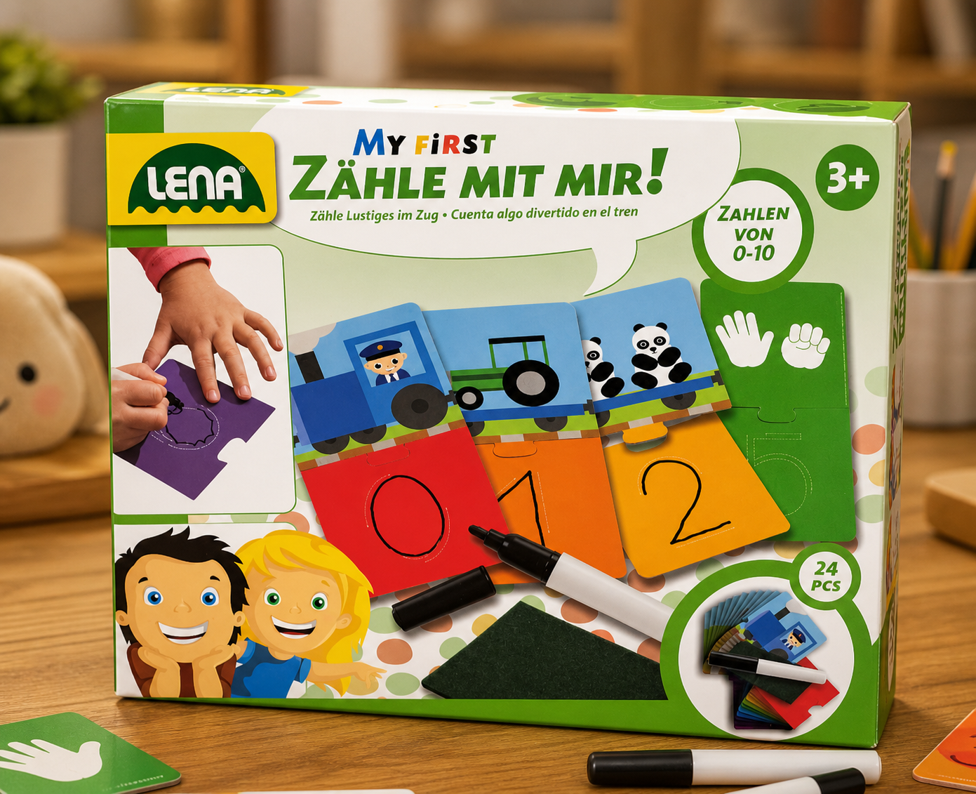My First - Zähle mit mir -- 4760/402, Lernspiel, Bastelspiel, Basteln, Zählen