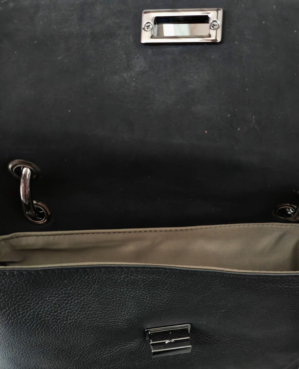Desiderius Aimee Blogger Edition Damen Ledertasche Schwarz Leder Handtasche F2