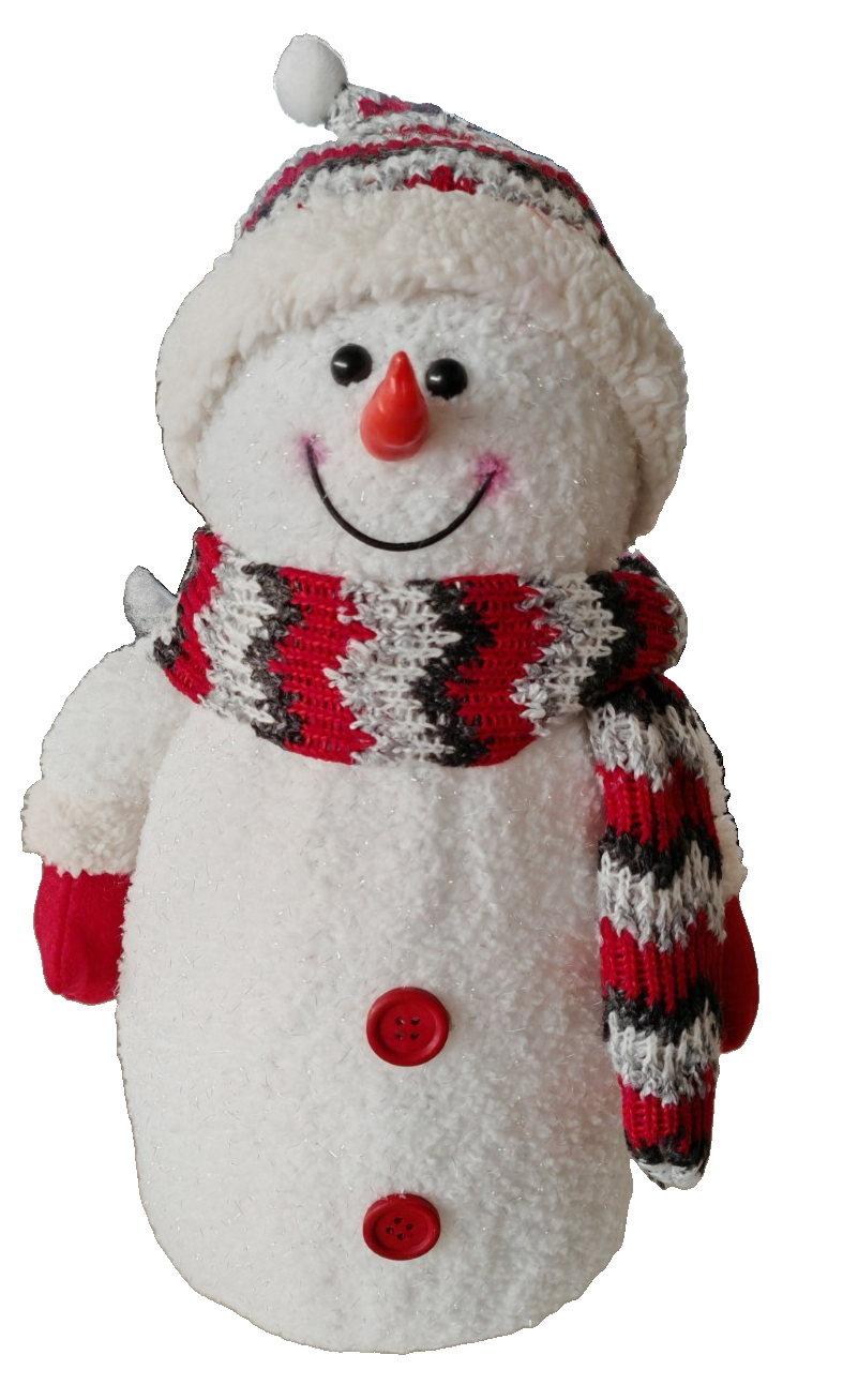 STAR Trading LED Schneemann 35 cm Weihnachtsdeko Beleuchtet Batteriebetrieb C5