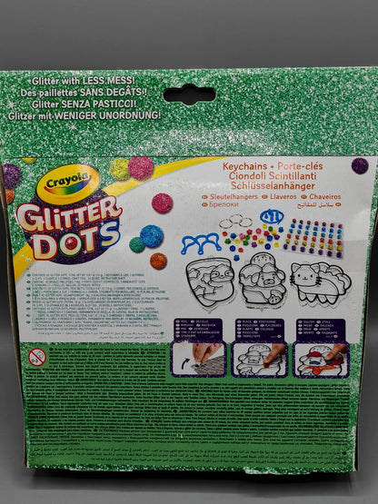 Crayola Glitter Dots Magische Schmetterlinge Set Mosaik Bastelset mit Glitter