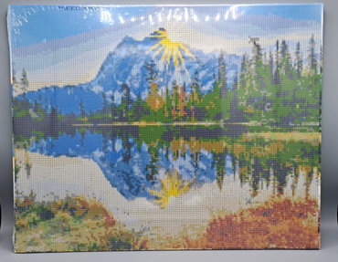 Diamond Painting Schneeberge 50x40cm