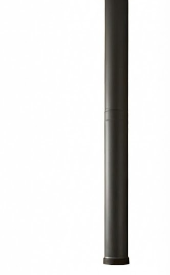 Color Email Rauchrohr Grau | 100 cm Länge | Ø 15 cm | 2 mm Stärke