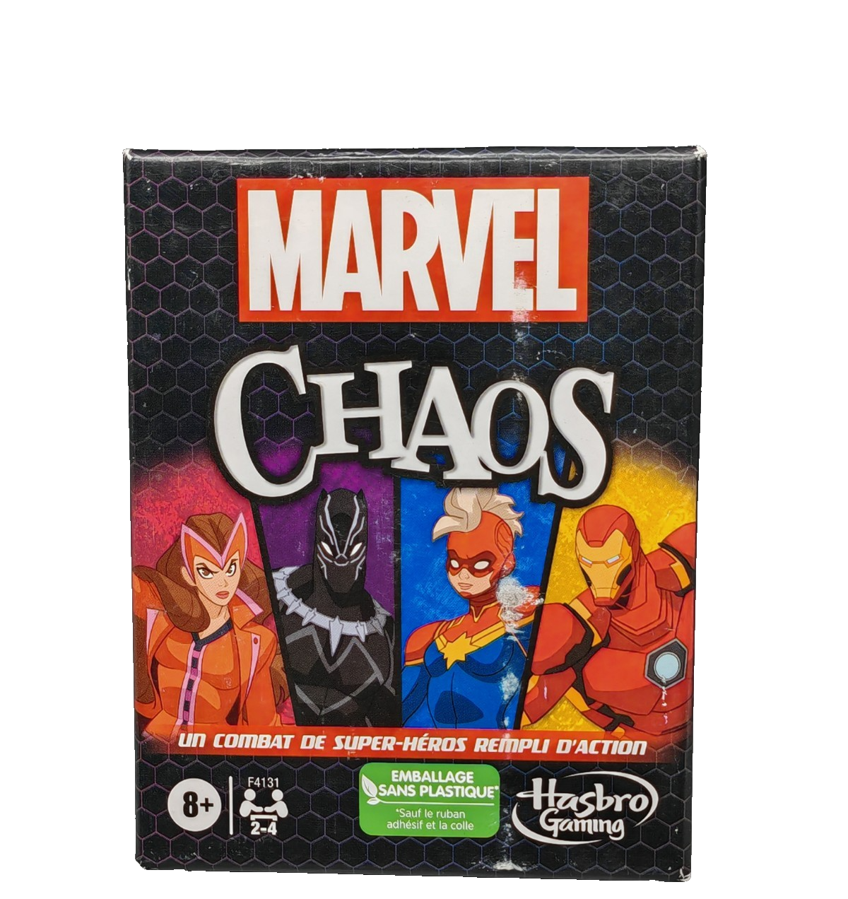 Hasbro Marvel Chaos Kartenspiel Familienspiel Gesellschaftsspiel Kinder ab 8 D4