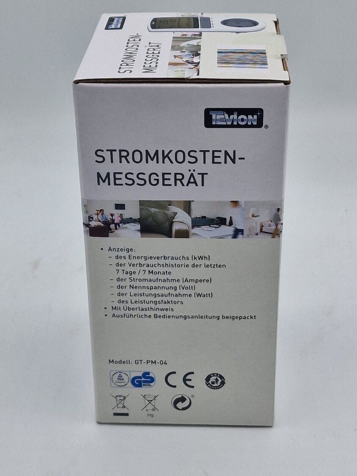 Tevion Stromkostenmessgerät GT-PM-04