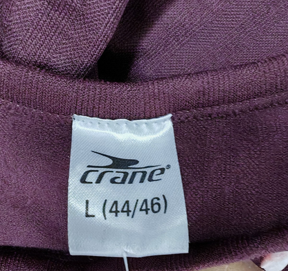 CRANE Damen Thermounterwäsche Set Gr. L 44/46 Bordeaux Shirt Hose Funktion G3