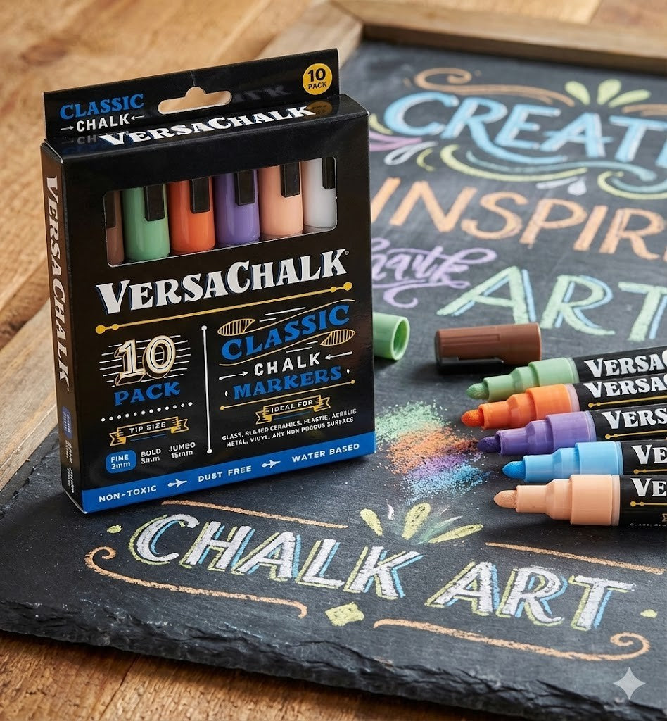 VersaChalk Classic Chalk Marker hochwertig Flüssigkreide Marker 1B