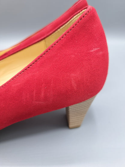 Gabor Damenschuhe, Rot, Elegant, Größe 42