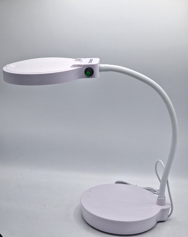 Orbisana LED Tischlupe Lupenleuchte Lupe Weiß