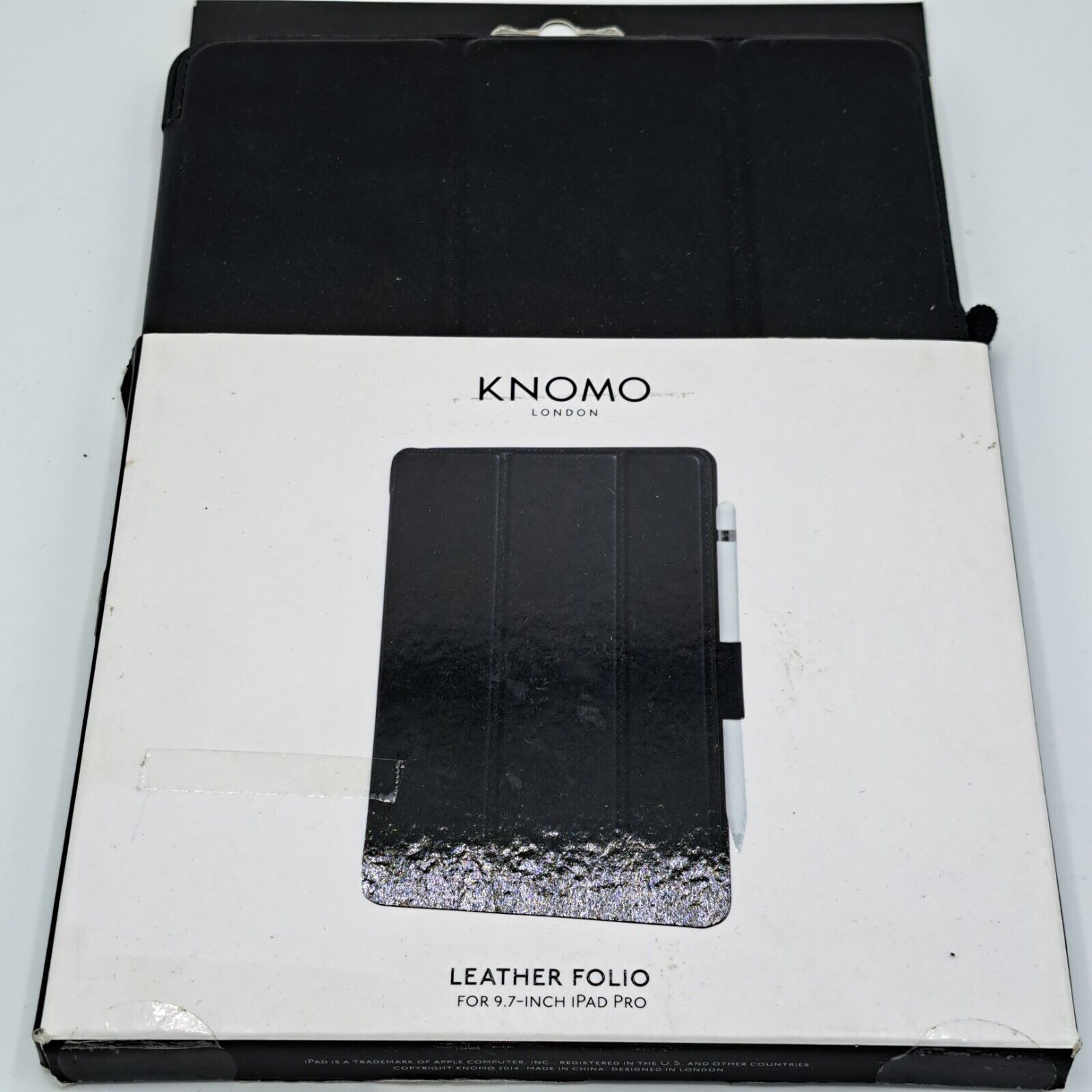 Knomo London Leather Folio für 9.7-inch Ipad Pro