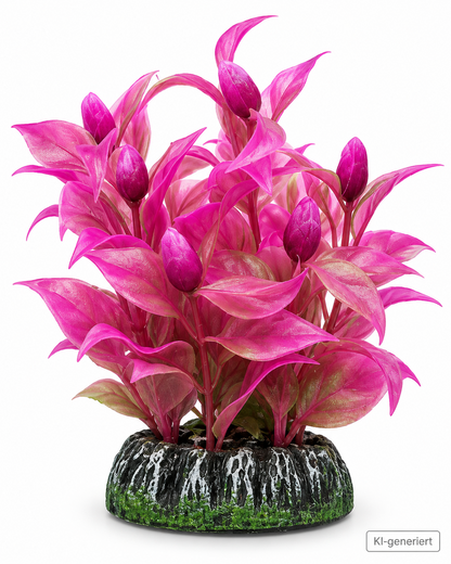 Karlie Folagua Aquariumpflanze XS Lila Pink Kunstpflanze Aquarium 405864