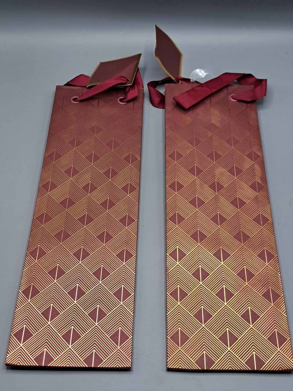 2x Stewo Geschenkverpackung, Tüten, Design 35,5x11 cm