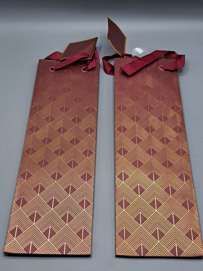 2x Stewo Geschenkverpackung, Tüten, Design 35,5x11 cm