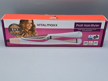 Lockenstab VITALmaxx Profi Hair Styler Locken- und Glättungsfunktion