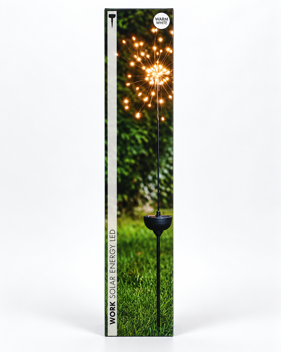 Star Trading Solar LED Feuerwerk Gartenstecker 100 cm Warmweiß 90 LEDs HA33