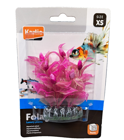 Karlie Folagua Aquariumpflanze XS Lila Pink Kunstpflanze Aquarium 405864