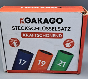 Gakago Steckschlüssel Kraftschonend