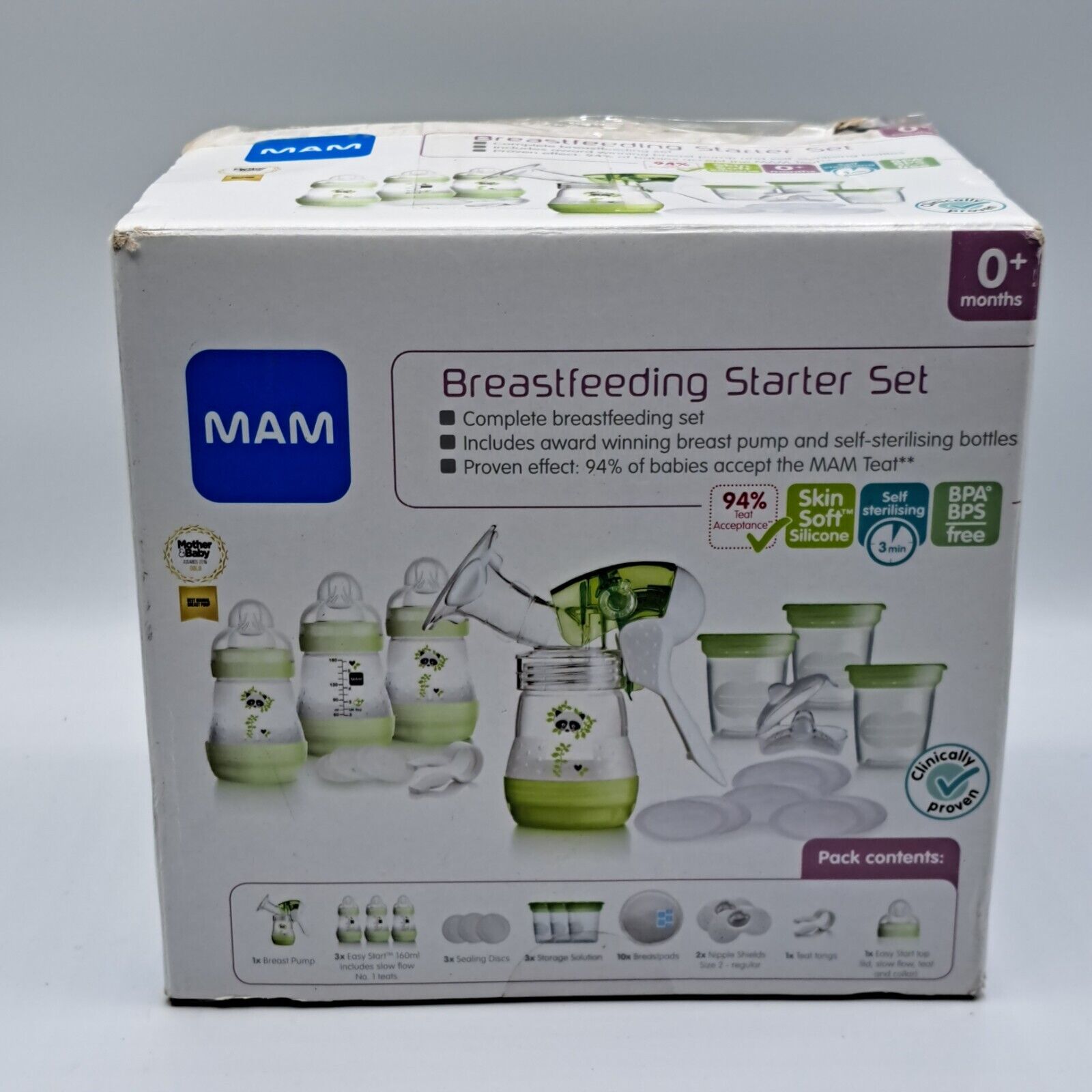 Mam Breastfeeding Starter Set, Babymilch