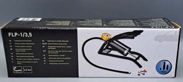 Fußluftpumpe Einzylinder 3,5 Bar FLP-1/3,5 Fahrrad Luftpumpe
