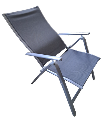 Green Lounge Alu-Klappsessel ergonomisch geformt, Mit Fehler