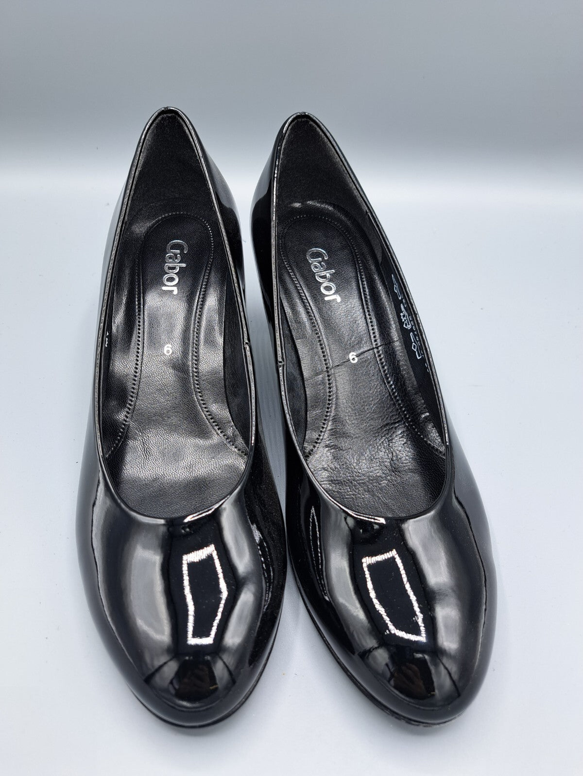 Gabor Pumps Damen Blau Gr. 39 Halbschuhe Elegant