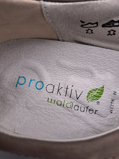Proaktiv Waldläufer Damenschuhe Offen Braun Größe 40,5 Bequeme Schuhe