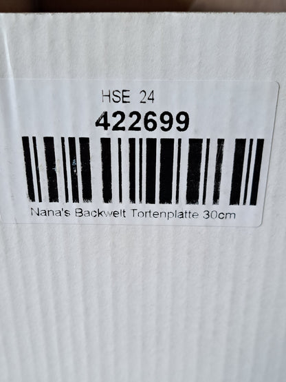 HSE24 Nana´s Backwelt Tortenplatte 30 cm