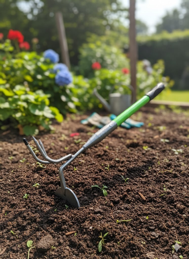 GRUMPY GARDENER Grubber Gartenhacke & Kultivator Bodenhacke Gartenwerkzeug ✅