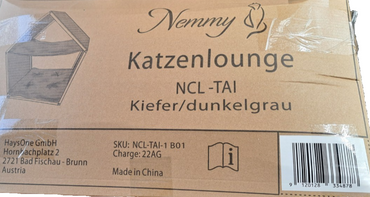 Nemmy Katzenlounge | Katzenhöhle Hängematte Katzenbett