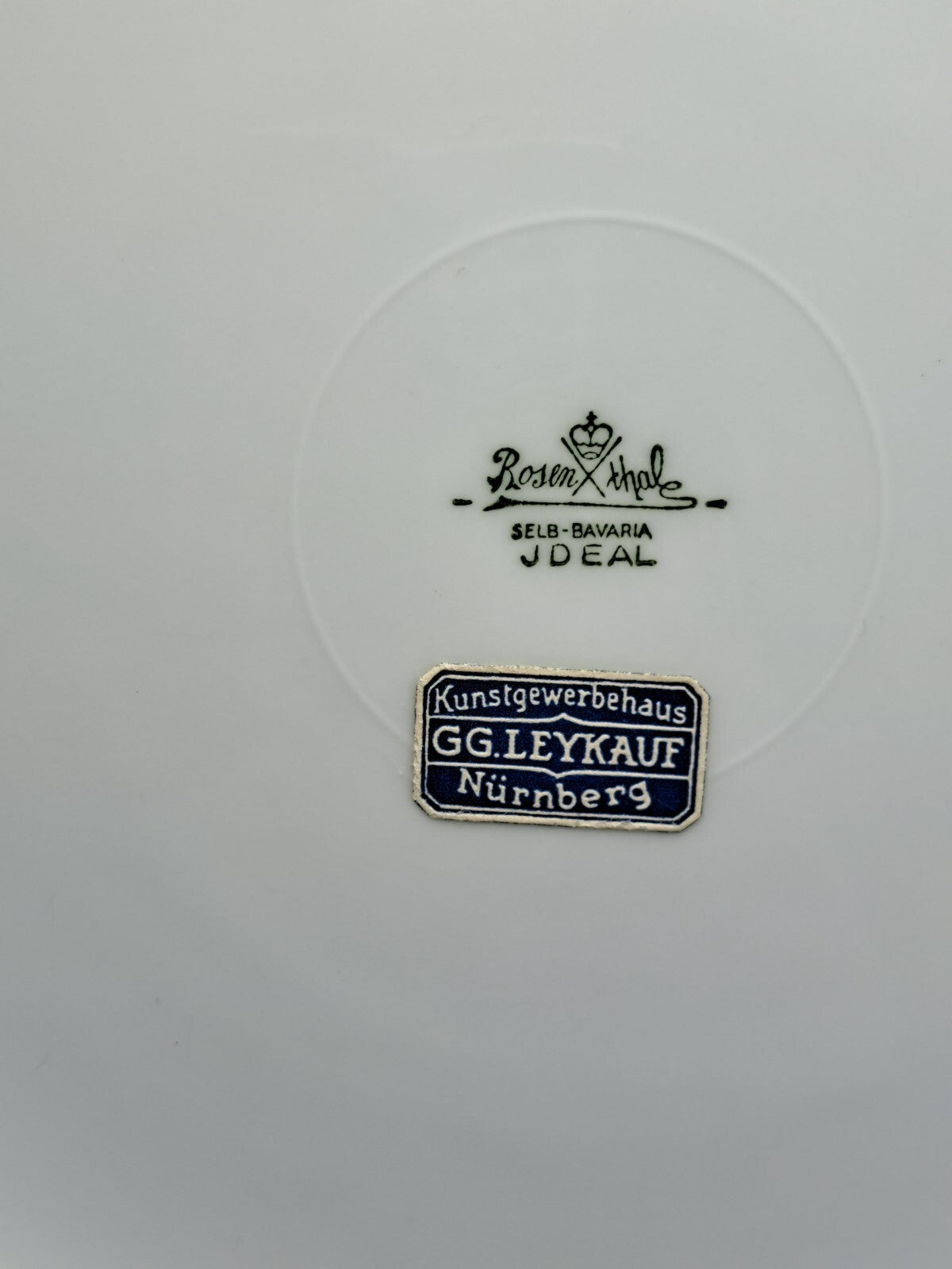Rosenthal Porzellan JDeal Schale 28 cm Durchmesser Antiquität Sammlerstück
