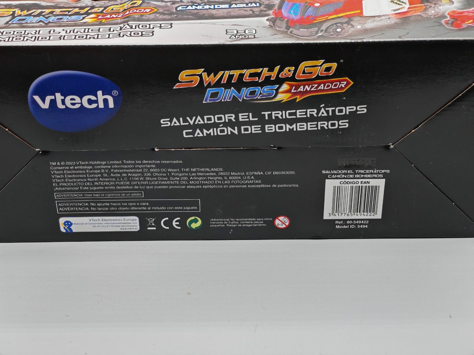 VTech Switch & Go 2-in-1 Dino Auto – Spielzeugfahrzeug mit Verwandlungsfunktion