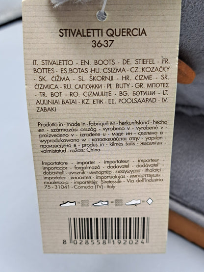Sorbetto Accessori, Damen Boots, Größe 36-37, Grau