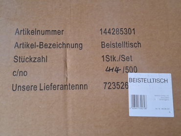 Beistelltisch Multi Tisch & Laptopständer – Rollbar, klappbar & höhenverstellbar
