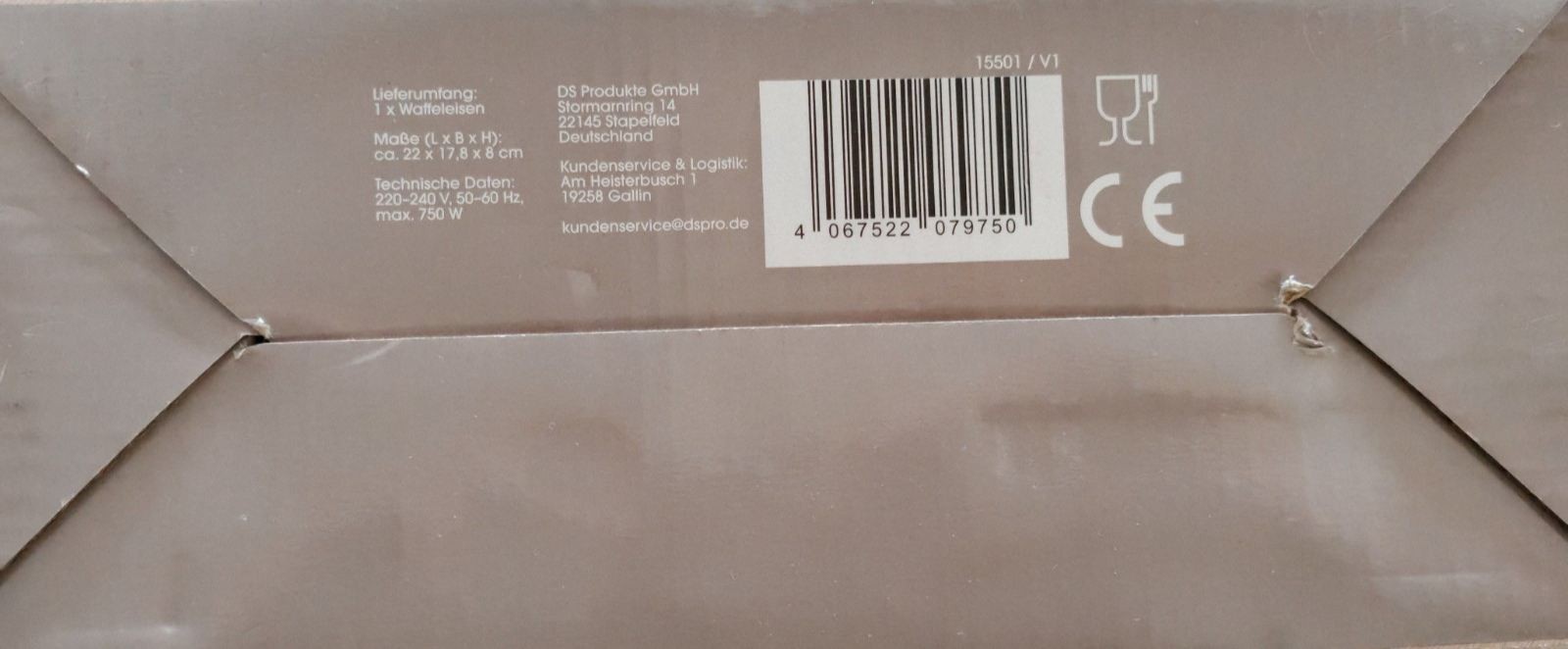 GOURMETmaxx Waffeleisen 750W für 2 Belgische Waffeln Antihaft Kontrollleuchte B7