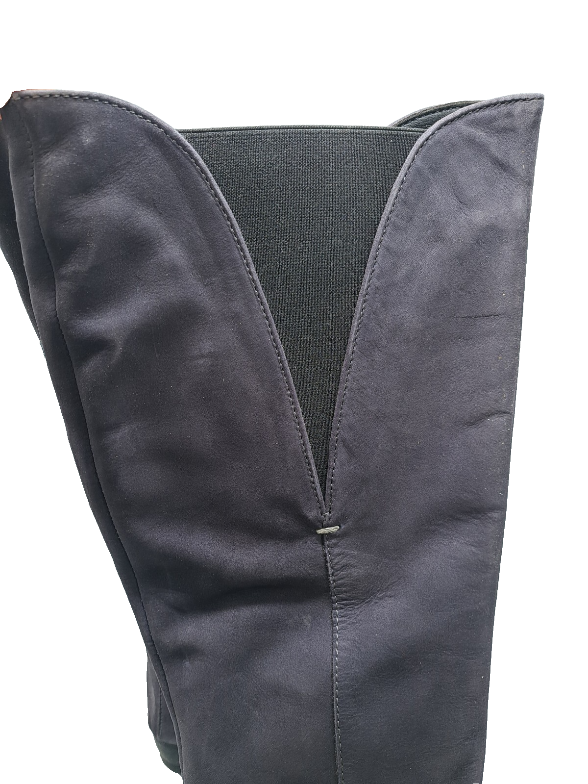 Aerosoles Damen Langschaftstiefel Grau Reißverschluss Komfort Stiefel Boots G2
