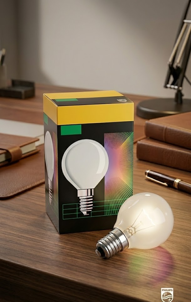 Philips Glühlampe P45 40W E14 Matt 230V 405lm Dimmbar klassische Glühbirne HA35