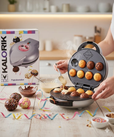 Team Group Kalorik Popcakemaker 12 Stück, Kugelkuchen