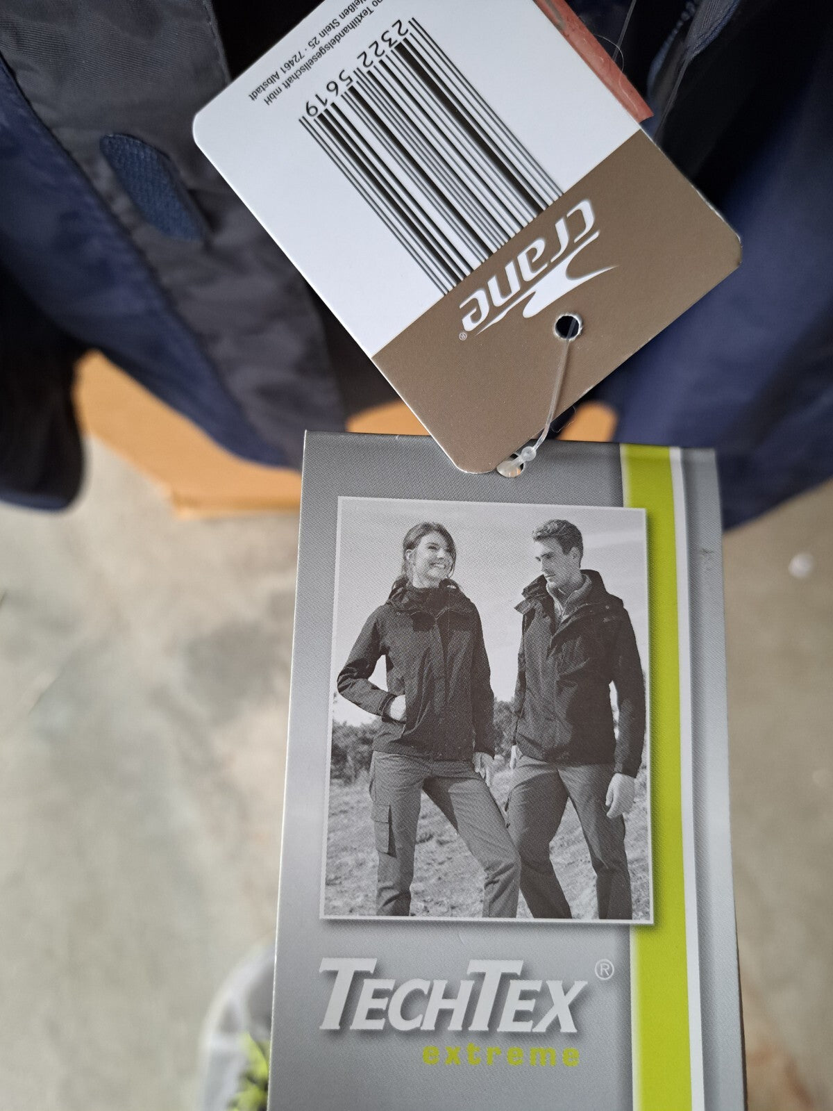 Crane Techtex Extreme, Windjacke, Größe L (52/54)