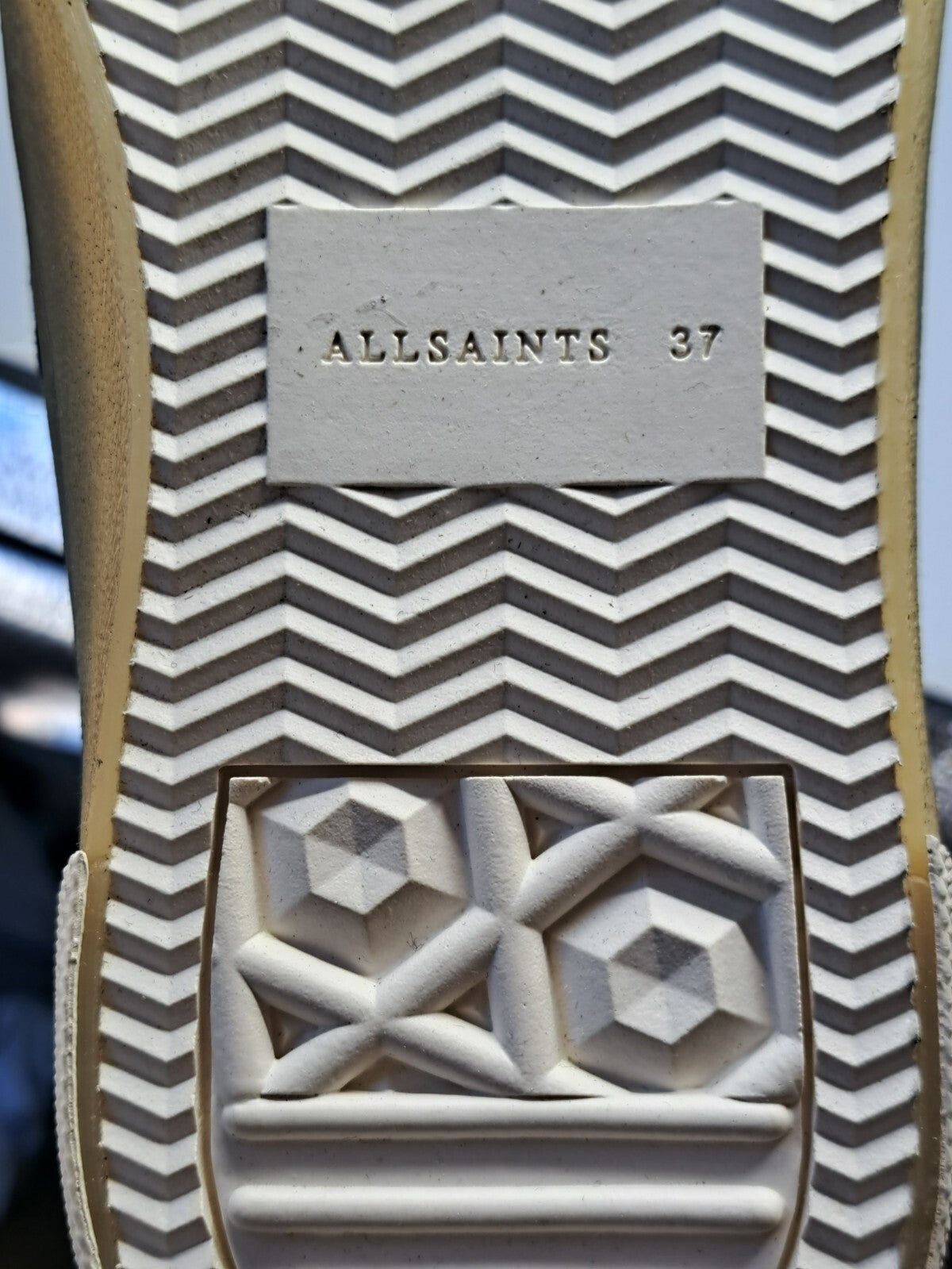 AllSaints Sneaker Damen Leder Schuhe Gr. 37 Freizeitschuhe