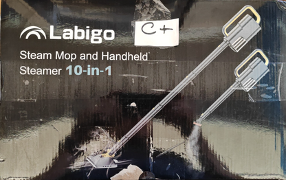 Labigo Dampfmopp 10in1 Dampfreiniger 120°C Handgerät Teppich Boden Reiniger F4