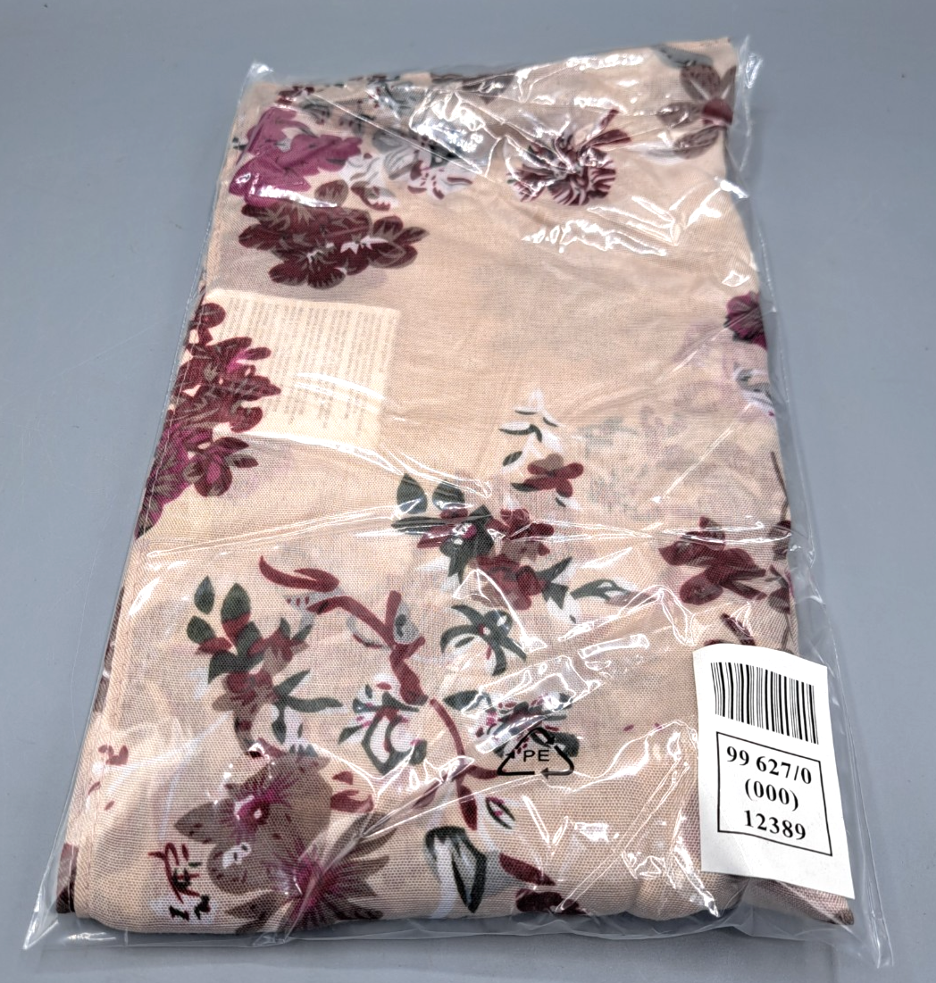 MONA Multifunktionstuch Sommertuch Schal Damen 180x60 cm Blumen leicht Hals PAL3