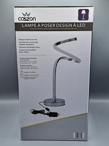 Caszon LED Design Tischleuchte, Stufenlos Dimmbar, Warmweiß
