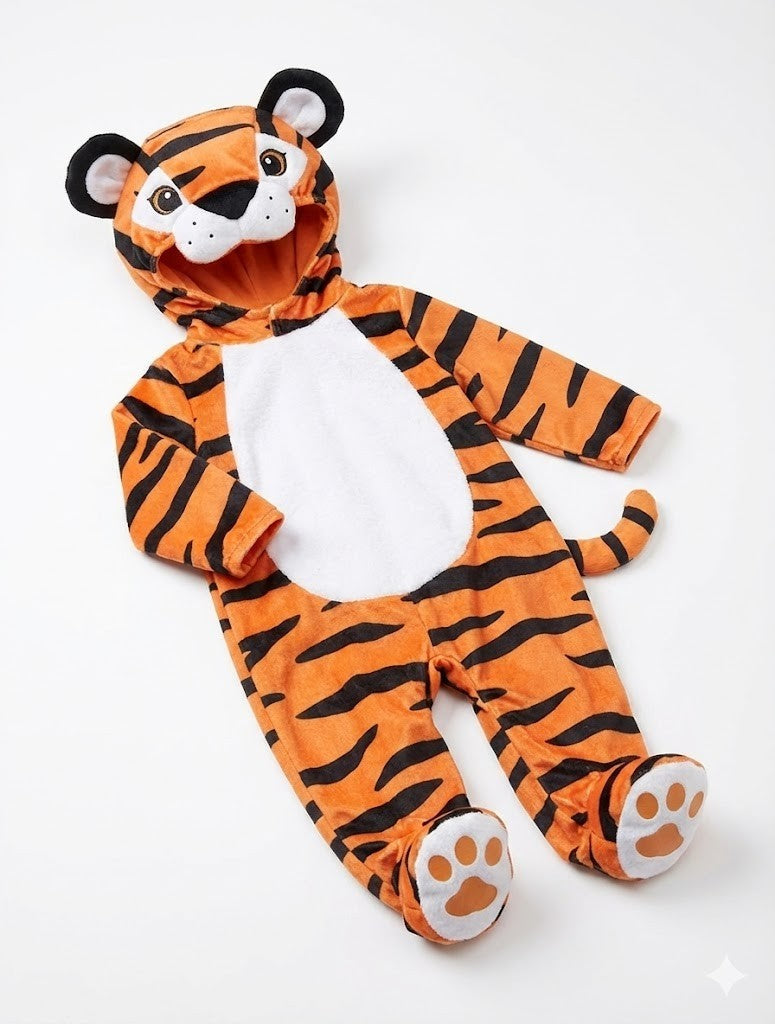 Baby Tiger Kostüm 74 – Tiny Tiger Fasching Karneval Outfit