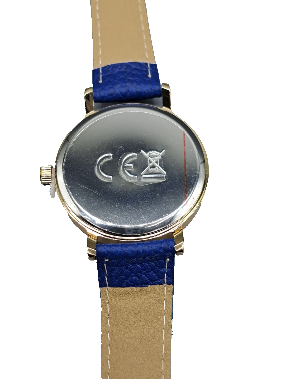K-Mail Order Armbanduhr Blau Elegant Modern Unisex Uhr Damen Herren