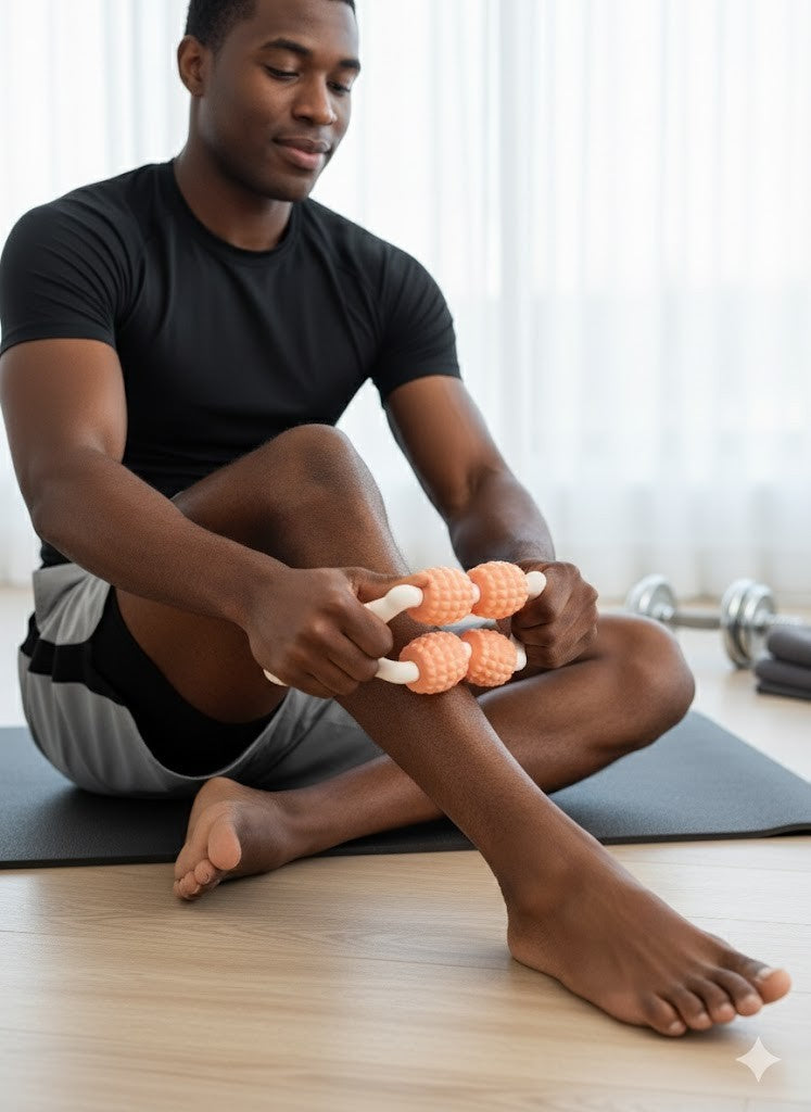 9-Rad-Beinmassagegerät, Muskelentspannung, Sport