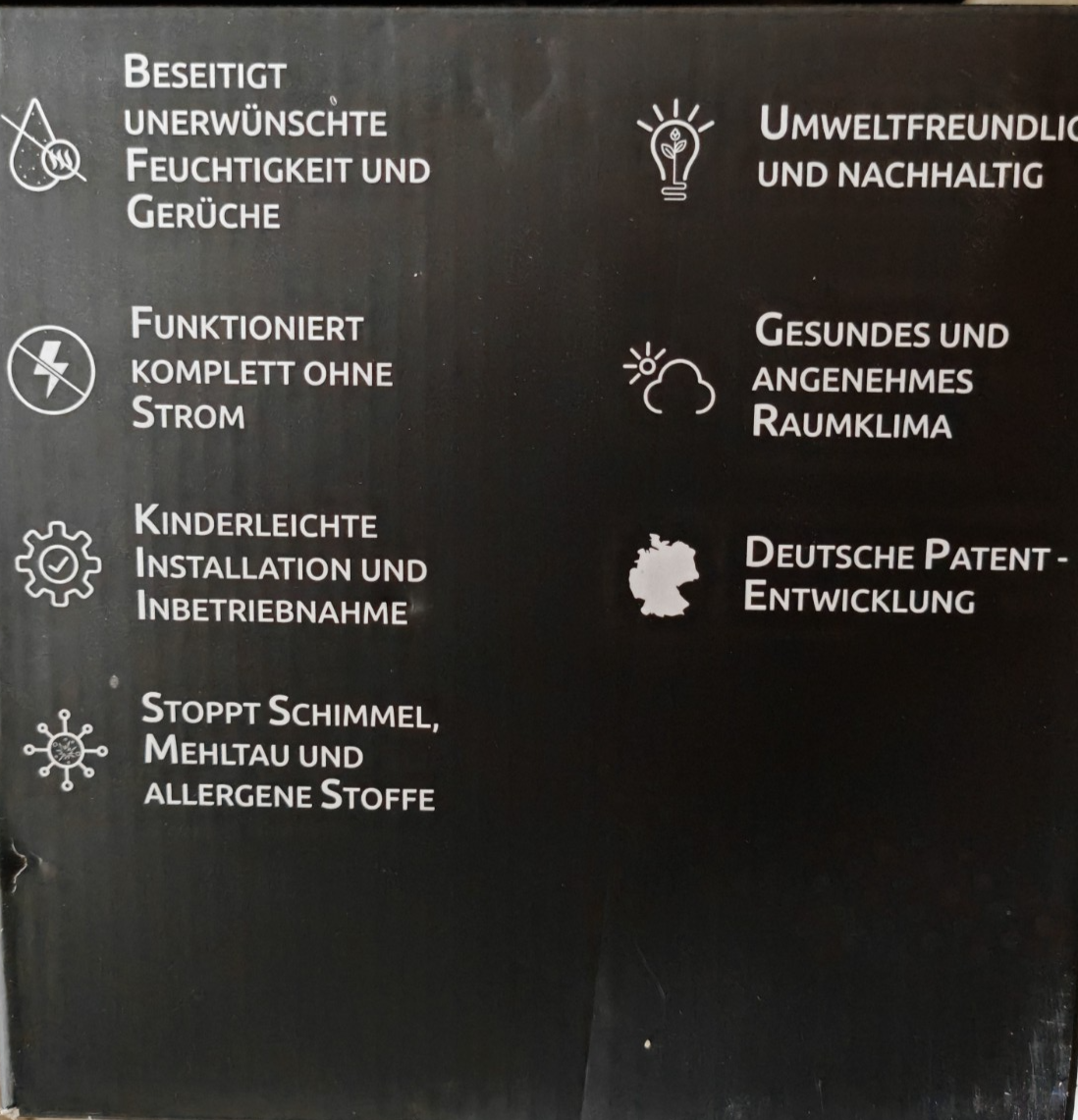 BonAura AirOne Max Luftentfeuchter 980g Granulat bis 33m² ohne Strom HA28